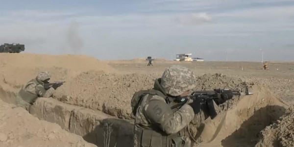 &laquo;Оймашы&raquo; полигонында оқу-жаттығу жұмыстары өтті