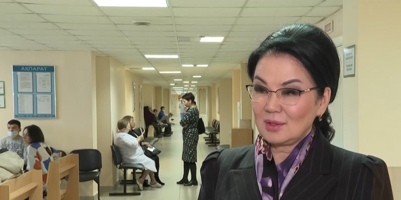 Салтанат Турсынбекова посетила больницу