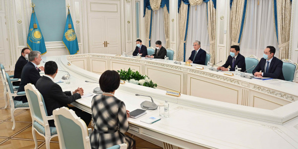 Президент Shell компаниясының басшылығымен кездесті