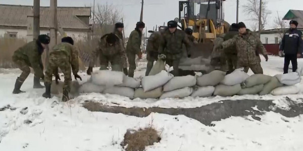 Қостанайда жеті елді мекенді су басу қаупі бар