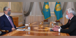 Президент принял Б. Сапарбаева