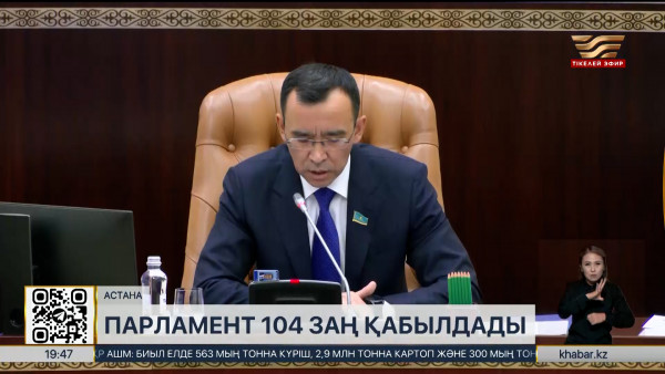 Сенат төрағасы палатаның бір жылдағы жұмысын қорытындылады