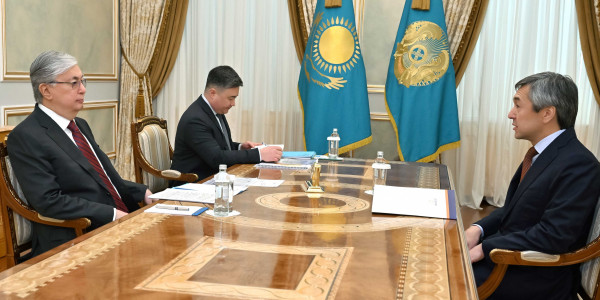 Президент &laquo;Атамекен&raquo; ҰКП президиумының төрағасы Райымбек Баталовты қабылдады