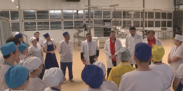 ҚХП штабы Ақтаудағы нан және тоқаш өнімдерін шығаратын фабрикада болды