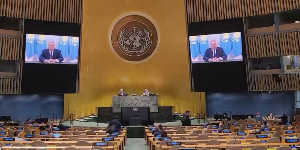 БҰҰ Бас Ассамблеясының пленарлық отырысы Семей полигоны жабылуының 30 жылдығына арналды