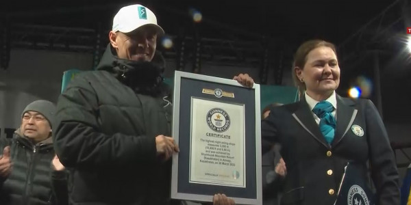 &laquo;Шымбұлақ&raquo; Гиннестің рекордтар кітабына енді