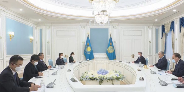 Қ. Тоқаев Қытайдың Сыртқы істер министрі Ван Иді қабылдады