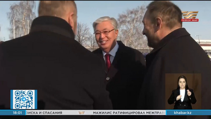 Президент Казахстана прилетел с рабочим визитом в Казань
