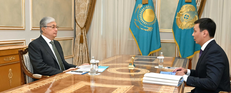 Президент Сыбайлас жемқорлыққа қарсы іс-қимыл агенттігінің төрағасын қабылдады