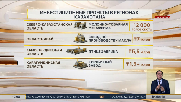 В Казахстане открываются новые производства
