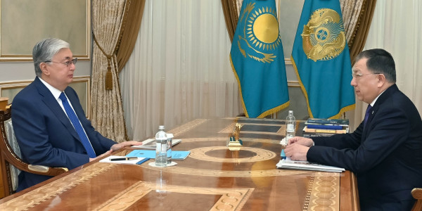 Президент Әл-Фараби атындағы ҚазҰУ-дың ректоры Жансейіт Түймебаевты қабылдады