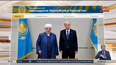Президент встретился с председателем управления мусульман Кавказа