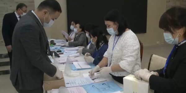 Шымкентте 312 сайлау учаскесі өз жұмысын бастады