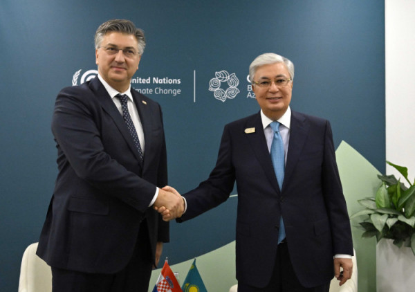 Касым-Жомарт Токаев провел встречу с Премьер-министром Хорватии