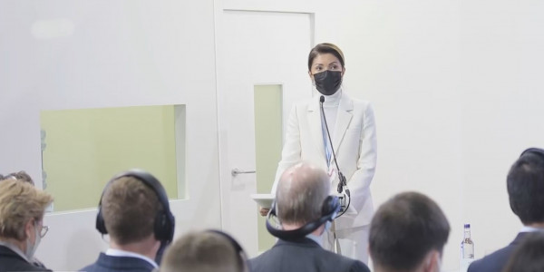 Глазгода өтіп жатқан климаттық саммитте Әлия Назарбаева сөз сөйлейді