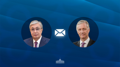 Мемлекет басшысы Бельгия Короліне құттықтау жеделхатын жолдады