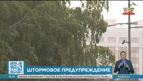 Синоптики прогнозируют дожди с грозами по всему Казахстану