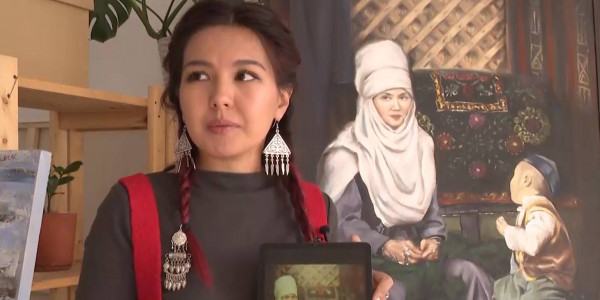 Картину алматинской художницы оценили на конкурсе живописи в Лондоне