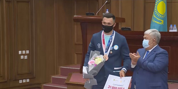 Указом Президента РК награждены призеры Олимпиады Токио-2020