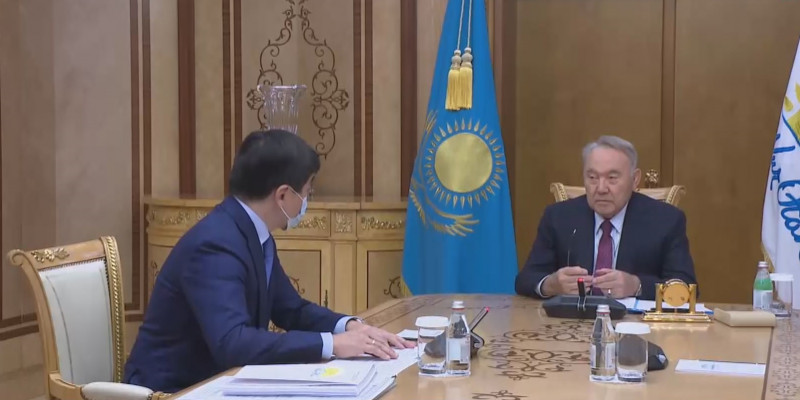 Н.Назарбаев пен Б.Байбектің кездесуі барысында праймериз қорытындысы сөз болды