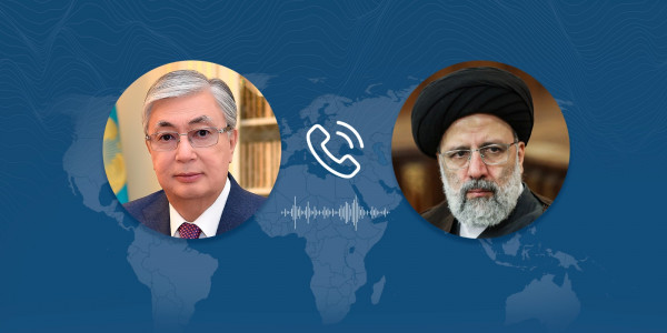 Қасым-Жомарт Тоқаев Иран Ислам Республикасының Президентімен телефон арқылы сөйлесті