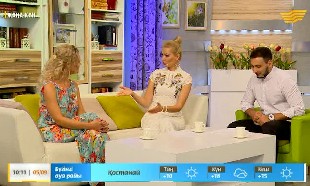 &laquo;Жаңа күн&raquo;. Гость: артистка Государственного Академичсекого Русского Театра Драмы им. М.Ю.Лермонтова Ирина Кельблер