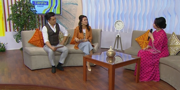 Гүлфайруз Қойшыбекқызы, Әйгерім Ардақ, Намазалы Омаш, Сүлеймен Мәмет, Забира Жандарқызы, Мәдина Оспан, Қарақат Әбілдина. &laquo;Таңғы Хабар&raquo;