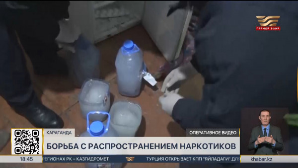 Организаторов незаконной торговли наркотиками задержали в Караганде
