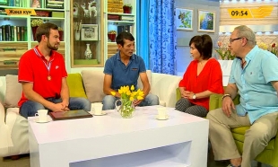 &laquo;Жаңа күн&raquo;. Певец, игрок ФК &laquo;Алатау&raquo; - Абдулкарим Каримов, главный тренер ФК &laquo;Алатау&raquo; - Марат Есмуратов