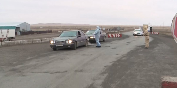 Қарағанды облысына тағы үш санитарлық бекет қойылды