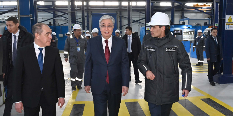 Президент «PetrolValves Kazakhstan» ЖШС-нің жұмысымен танысты