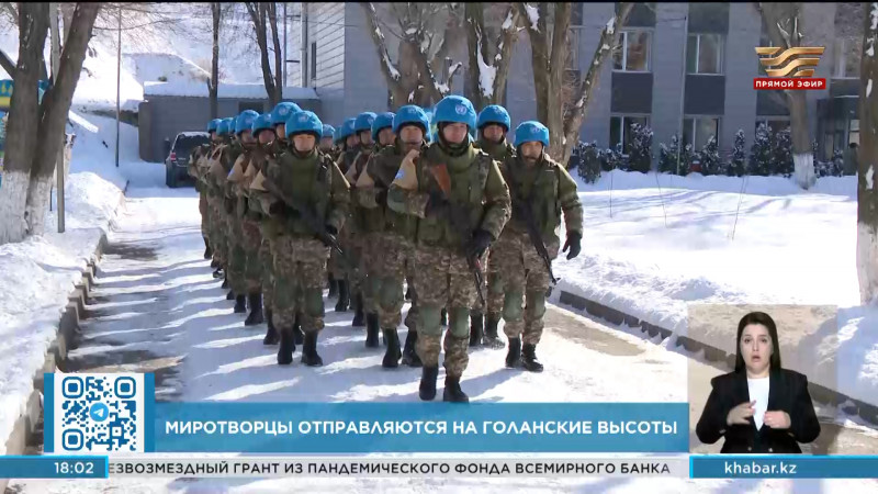 Казахстанские миротворцы готовы к выполнению миссии ООН на Голанских высотах