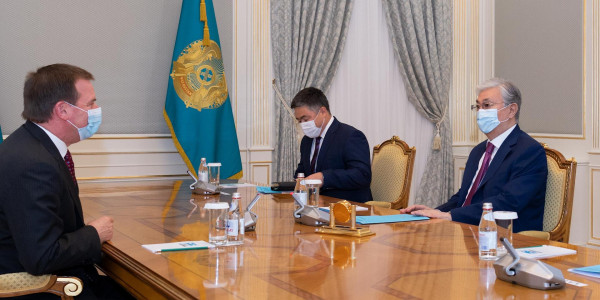 К. Токаев встретился со старшим вице-президентом корпорации Exxon Mobil