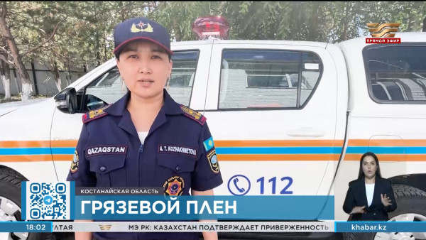 Спасатели эвакуировали людей из грязевого плена в Костанайской области