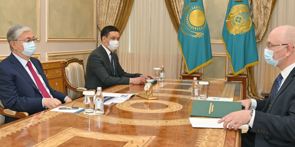 Глава государства принял председателя Высшего судебного совета