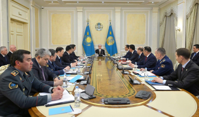 Глава государства провел заседание Совета Безопасности Республики Казахстан