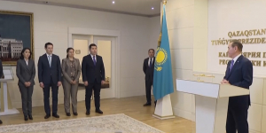 Благодарность от Первого Президента Казахстана - Елбасы получили представители СМИ