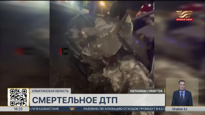 Смертельное ДТП на трассе Алматы-Бишкек: возбуждено уголовное дело