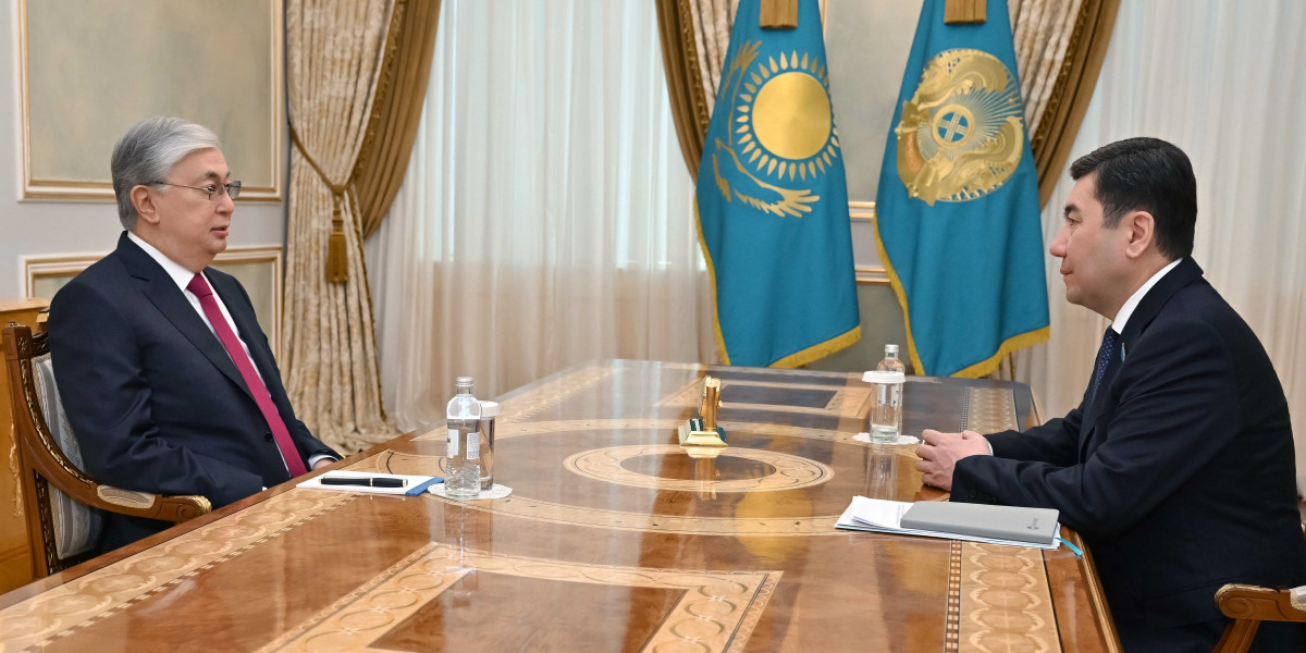 Глава государства Касым-Жомарт Токаев принял председателя Мажилиса Парламента, председателя партии AMANAT Ерлана Кошанова
