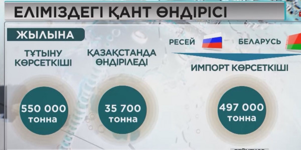 Елімізде қант шығарушы 4 зауытқа 25 миллиард тенге бөлінеді