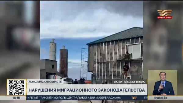 Иностранцев-нелегалов выявили на стройке в Акмолинской области