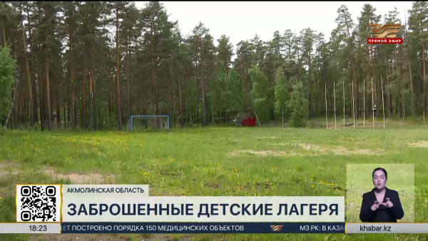 Десять детских лагерей простаивают в Акмолинской области