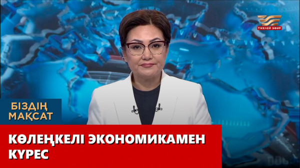 Көлеңкелі экономикамен күрес. &laquo;Біздің мақсат&raquo;