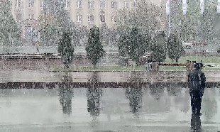 Оңтүстіктегі екі облыста алғашқы қар жауды