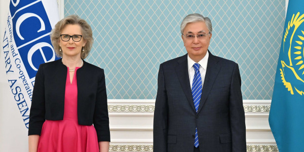 Касым-Жомарт Токаев принял Президента Парламентской Ассамблеи ОБСЕ