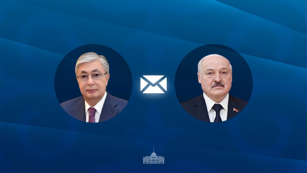 Мемлекет басшысы Беларусь Президентіне құттықтау жеделхатын жолдады