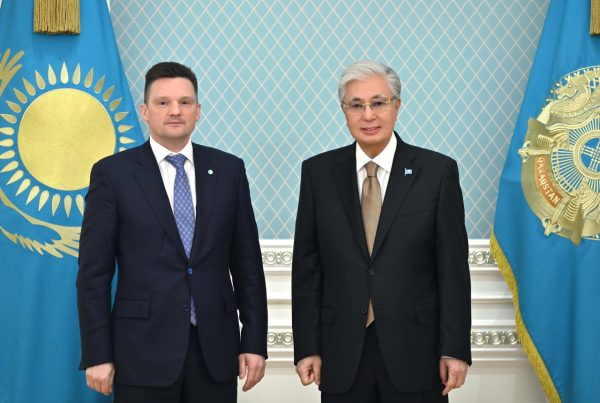 Қасым-Жомарт Тоқаев Еуразиялық даму банкінің басқарма төрағасын қабылдады