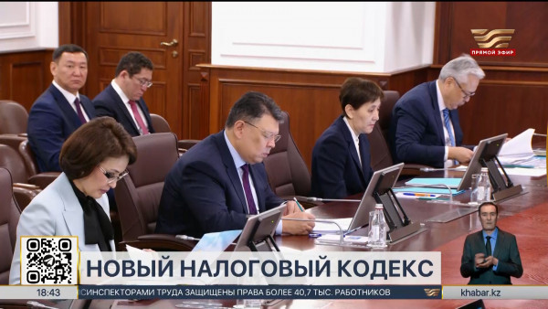 Новый налоговый кодекс начнёт действовать в РК с начала 2026 года