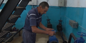 В селе Уштобе некачественно проложили трубопровод