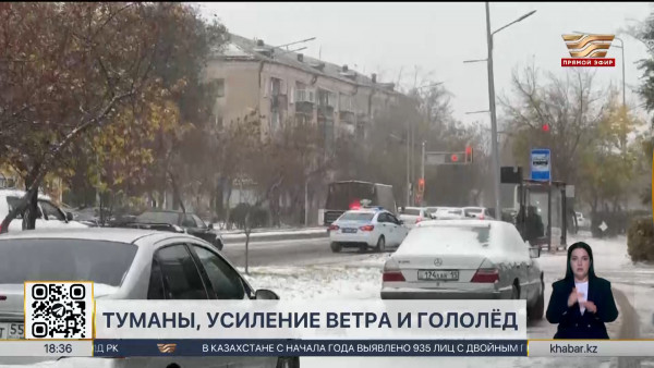 Осадки прогнозируют на большей части Казахстана